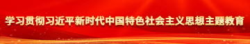 美女下面的逼被男人操学习贯彻习近平新时代中国特色社会主义思想主题教育